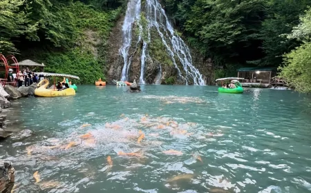 Khalkhal Waterfall Oghuz