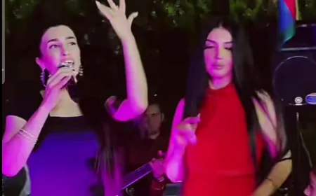 Oğuzda keçirilən konsertdən qısa görüntülər